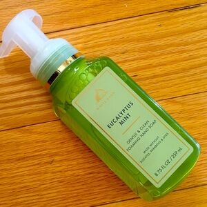 NWT Bath & Body Works Eucalyptus Mint Gentle & Clean Foaming Hand Soap